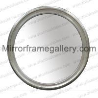 Silver Round Mirror Frame